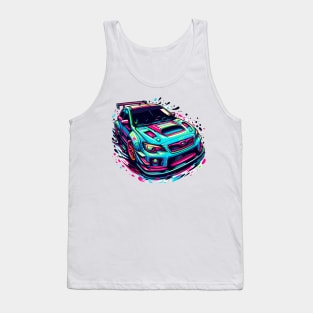 subaru sti Tank Top